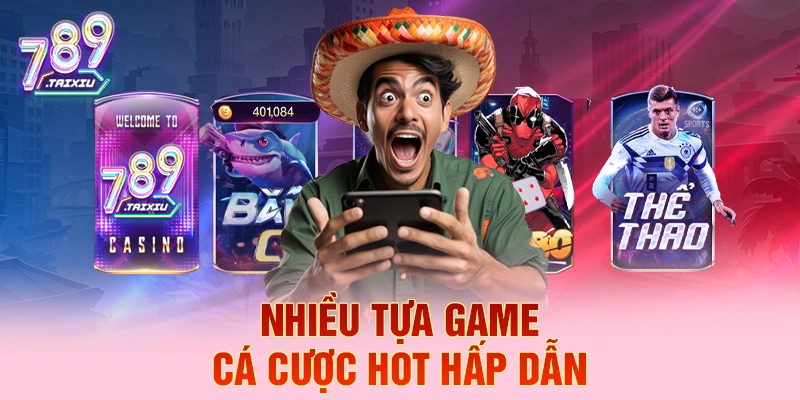 Đa dạng tựa game tại 123bet